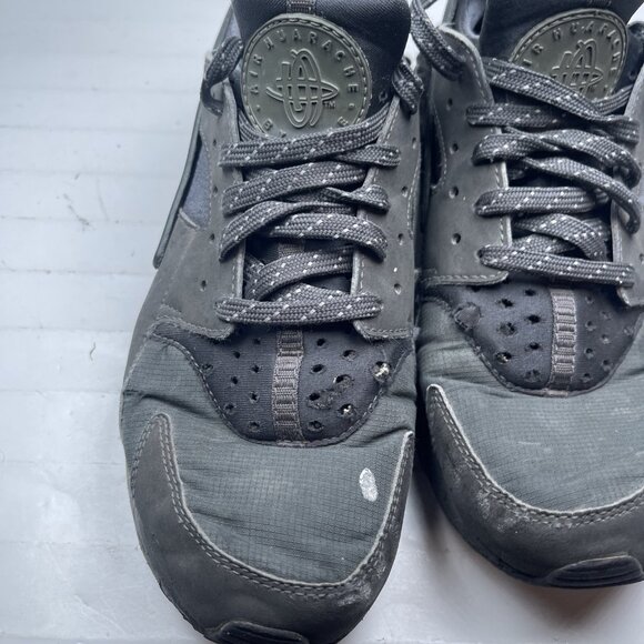 2016 Nike Air Huarache 'Anthracite' Triple Black Sneaker 318429-028 Men 9 US *** - Picture 14 of 16